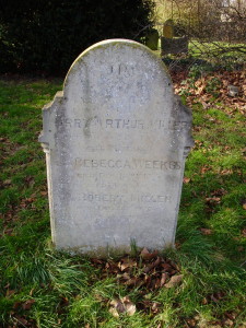 Miller and Weekes grave