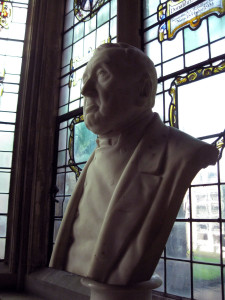 Benjamin Hall Kennedy -- bust in St John's College Library