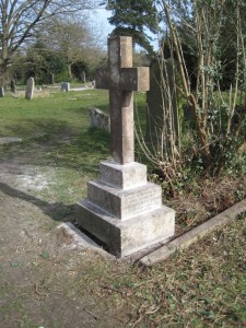 Brown grave - south