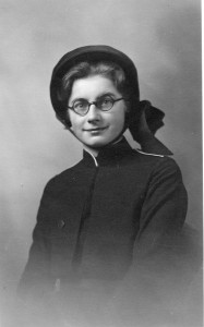 Betty Emmines in her 20s