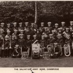 George Holliman as Salvation Army bandmaster 1915