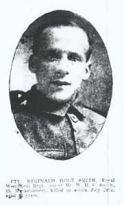 Reginald Holt Smith - 24 August 1917