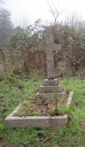 The Hill monument is on the east path.