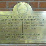 Hill's Road Wesleyan Methodist Church War Memorial