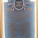 Cambridge Post Office War Memorial