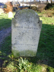 Kimpton grave