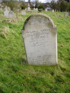 Waters and Taylor grave
