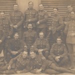 Robert Walter Leeds with compatriots