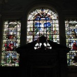 Stokes Memorial Window in the chapel of Pembroke College, Cambridge