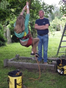 Learning how to climb trees safely with Michael Downs