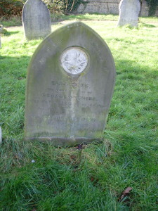 Summers and Davis headstone in 2016