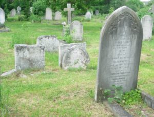 Gillett and two Parson graves together