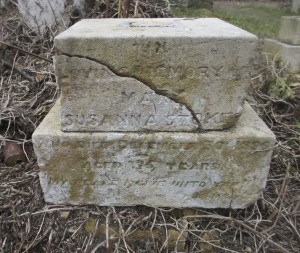 Stokes wife grave