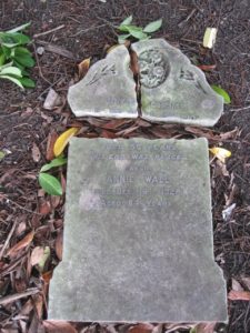Grave of Crump, close to William & Martha Cave